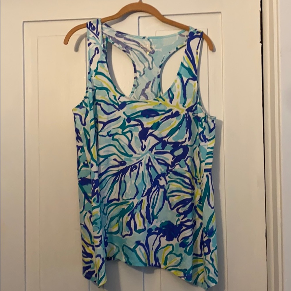 Lilly Pulitzer Cotton Tank Size Large